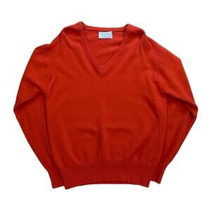 Benetton‎ Vintage 1970s Lambswool Made in Italy Sweater Red M
